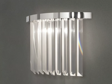 RIFLESSI 5086 - Wall light with crystals by Patrizia Volpato - view 2
